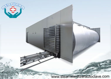 Recessed Through Wall Hospital Steam Sterilizer Equipment With Pre - vacuum And Post Vacuum Phase